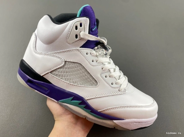 Rep Air 5 Grape Retro (2013) 136027-108 Jordan 0731